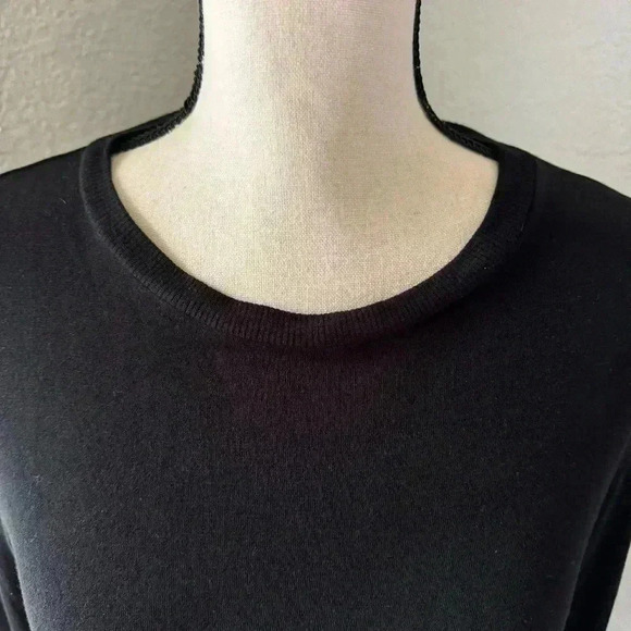 Alice+Olivia Fitted Sweater Long Sleeve Tee - Picture 3 of 9